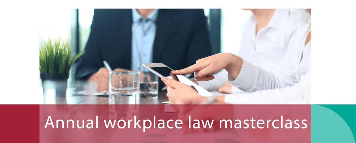 Annual WRS workpalce law masterclass