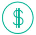Hubspot cost icon green