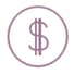 Hubspot cost icon purple