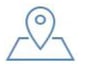 Hubspot location icon blue